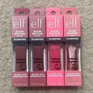 Elf Cosmetics - Glow Reviver Lip Oil (Bundle of 4)